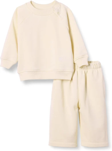 Unisex Babies’ French Terry Sweatshirt and Sweatpants Set, Pack of 2