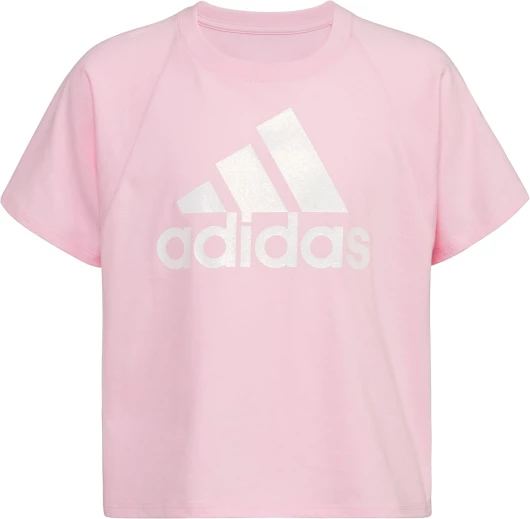 Girls’ Short Sleeve Raglan Loose Box Tee