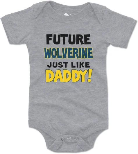 Baby’s Future Wolverine Just Like Daddy Bodysuit