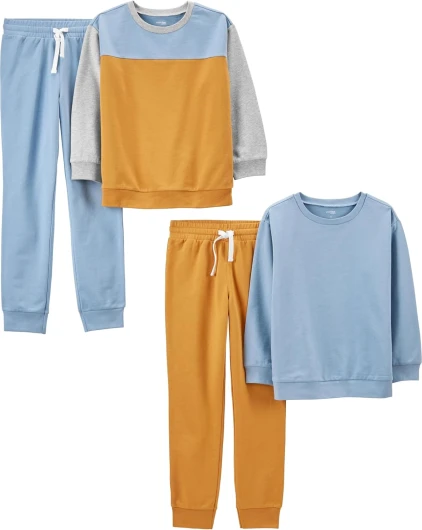 Simple Joys by Carter’s boys 4-piece Sweatshirt Set