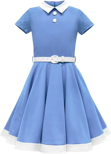 Kids ‘Lucy’ Vintage Clarity 50’s Girls Dress
