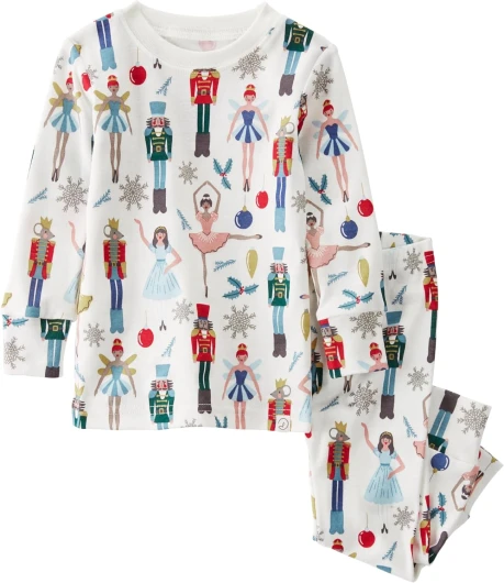 Little planet by carter’s Baby 2-Piece Pajamas Made with Organic Cotton 5T Multicolor Nutcracker